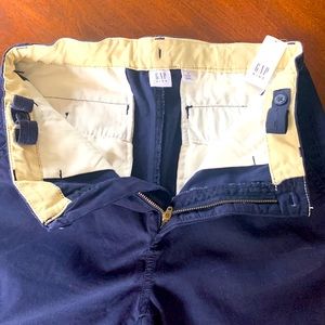 GAP kids navy khakis